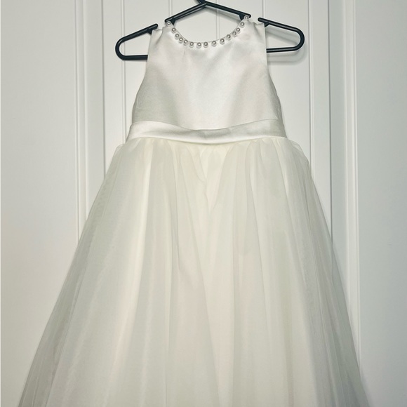 Toddler girls floor length special occasion dress - Picture 2 of 7